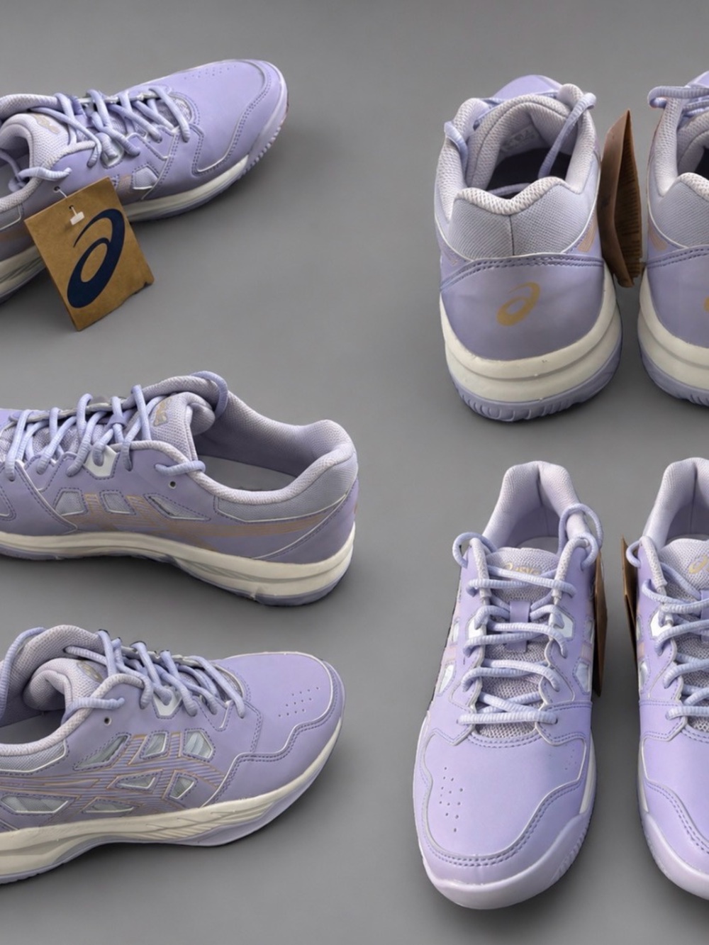 ASICS Lavender Cushioned Women's Sneakers